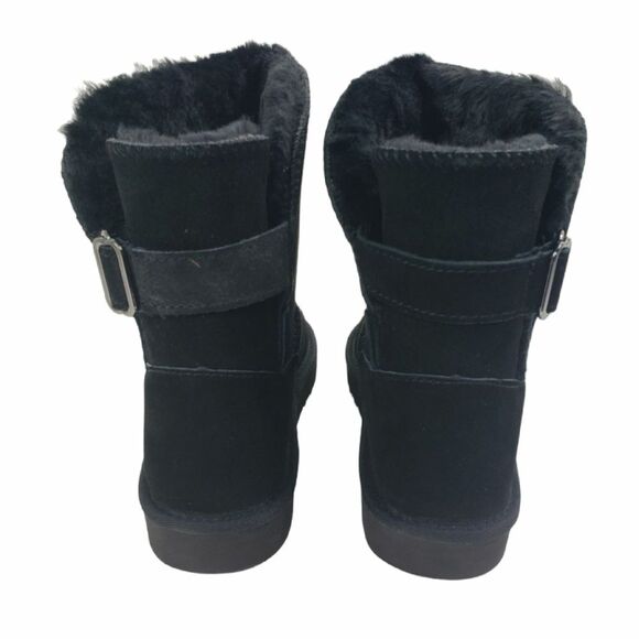 Style & Co Boots Women's 6 M Black Suede Winter  Booties Teenyy - Picture 3 of 6